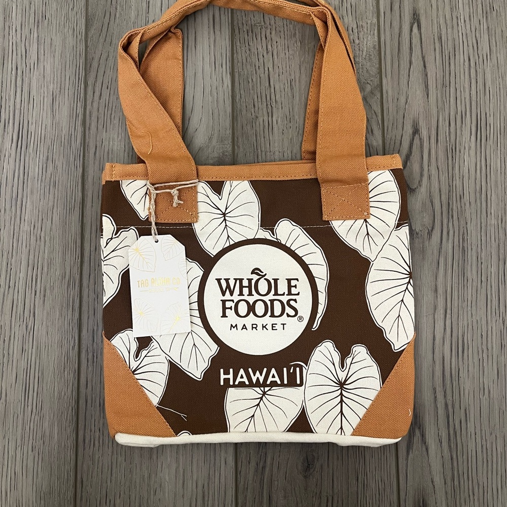 Whole Foods Hawaii X TagAloha mini tote bag